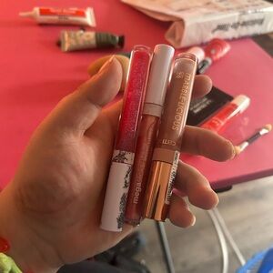 Marblelicious Lip Gloss Set - Red and Gold